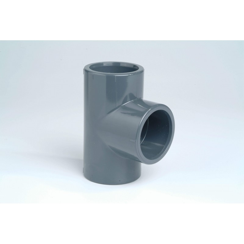 Té PVC Pression 90° Diamètre 20 PN16 à coller