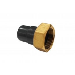 Union Robinet PVC/Laiton Diamètre 40x1"1/2 PN16 Mixte M à coller F à visser