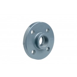 Bride Fixe PVC Pression Diamètre 1"1/2 PN16 Taraudé