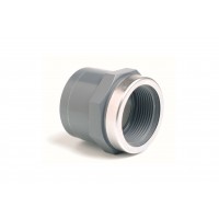 Manchon Renforcé mixte Taraudé, Raccord pour Tubes PVC sous Pression